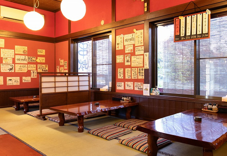 アットホームな雰囲気の店内